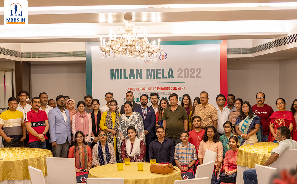 MBBS in Bangladesh Hosts Milan Mela 2022 For Departing Students